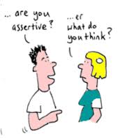 self-assertive
