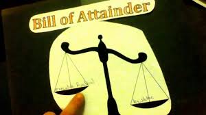attainder