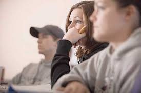 attentively