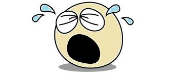 blubbering
