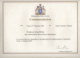 commendation