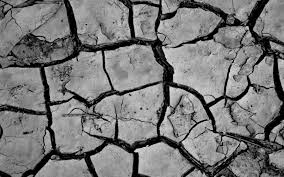 cracked