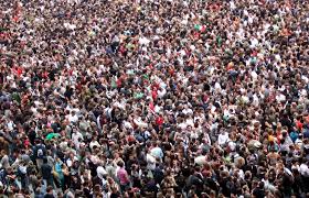 crowded