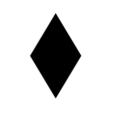 diamond-shaped
