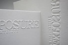 embossed