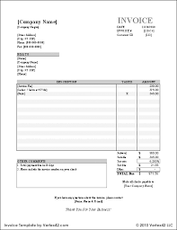 invoice