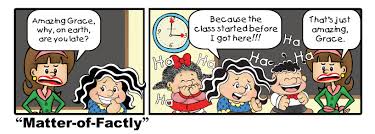 matter-of-factly