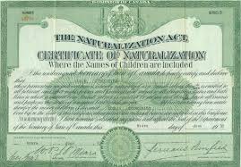 naturalization