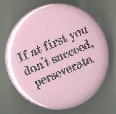 perseverate