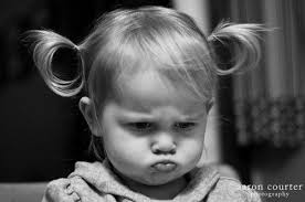 pouty