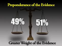 preponderance