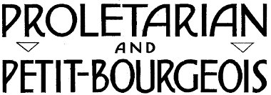 proletarianism