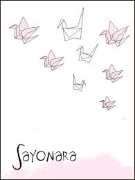 sayonara