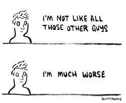 self-deprecation