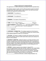 sublease
