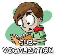 subvocalize