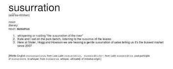 susurration