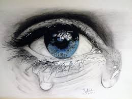 teary