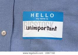 unimportance