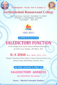 valedictory